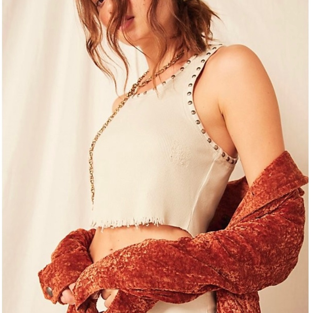 BNWT Free People Heavy Metal Tank